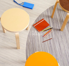 Forbo Marmoleum Striato 5248 urban silver фото 2 | FLOORDEALER
